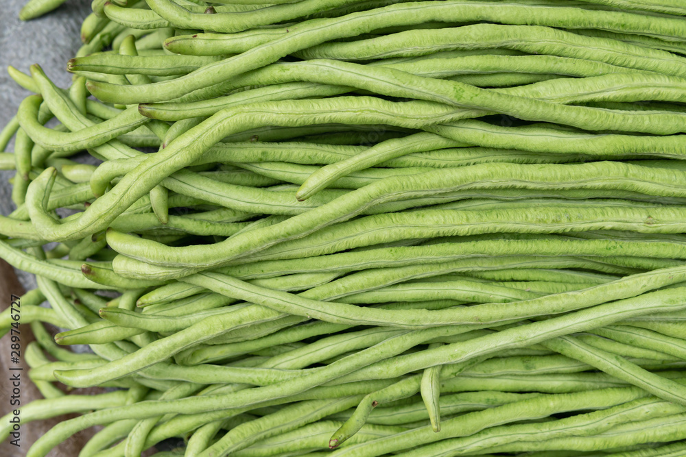 yardlong bean in the fresh market