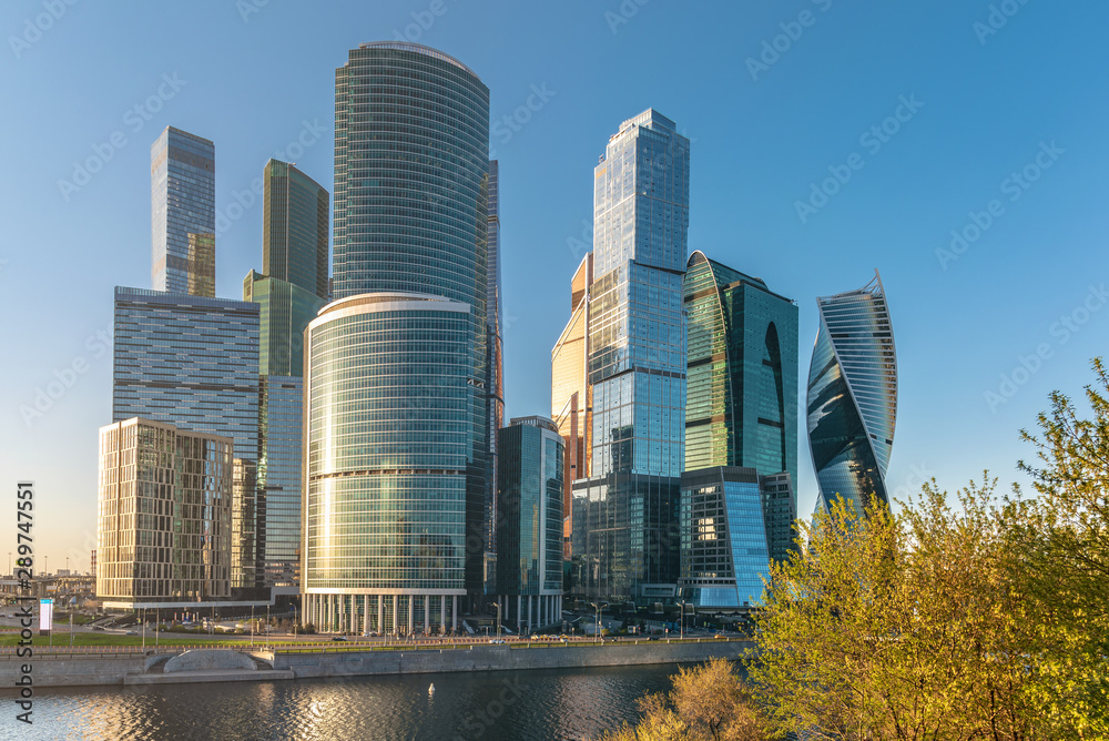 Fototapeta premium Moscow Business Centre Moscow-City