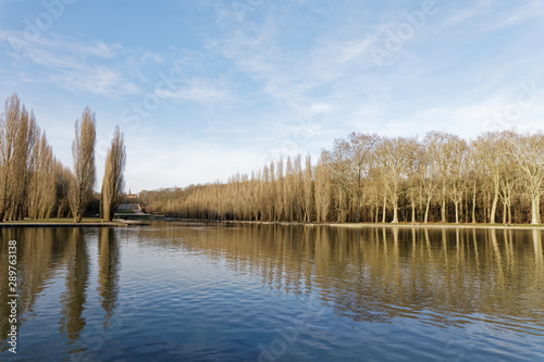 Sceaux, Paris Region, France - Canal of Sceaux park