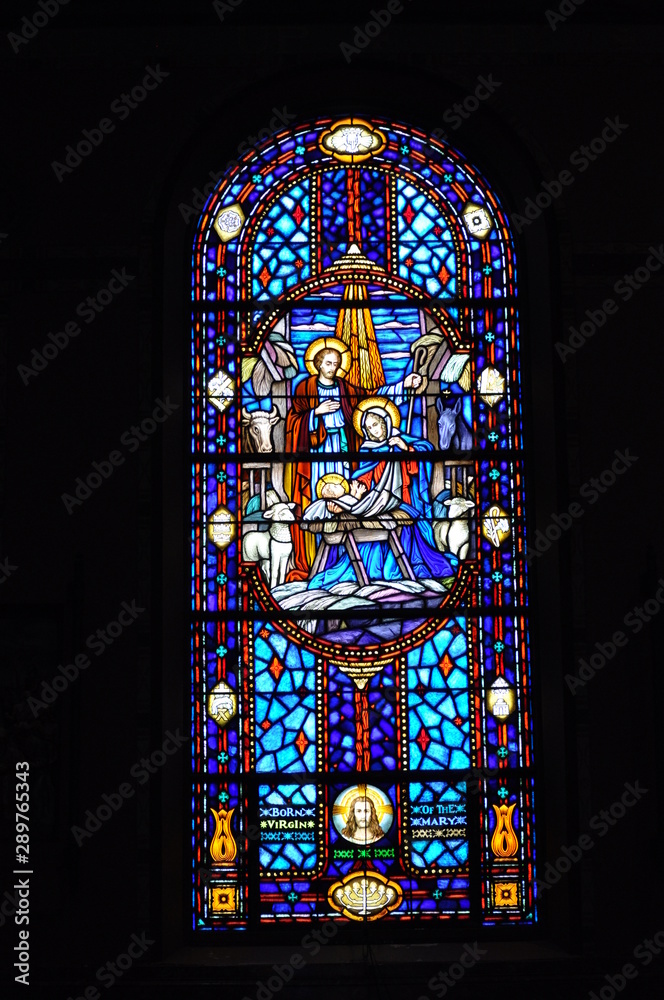 Catholic stained glass windows