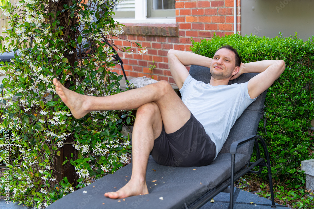 Laying lawn chair sales