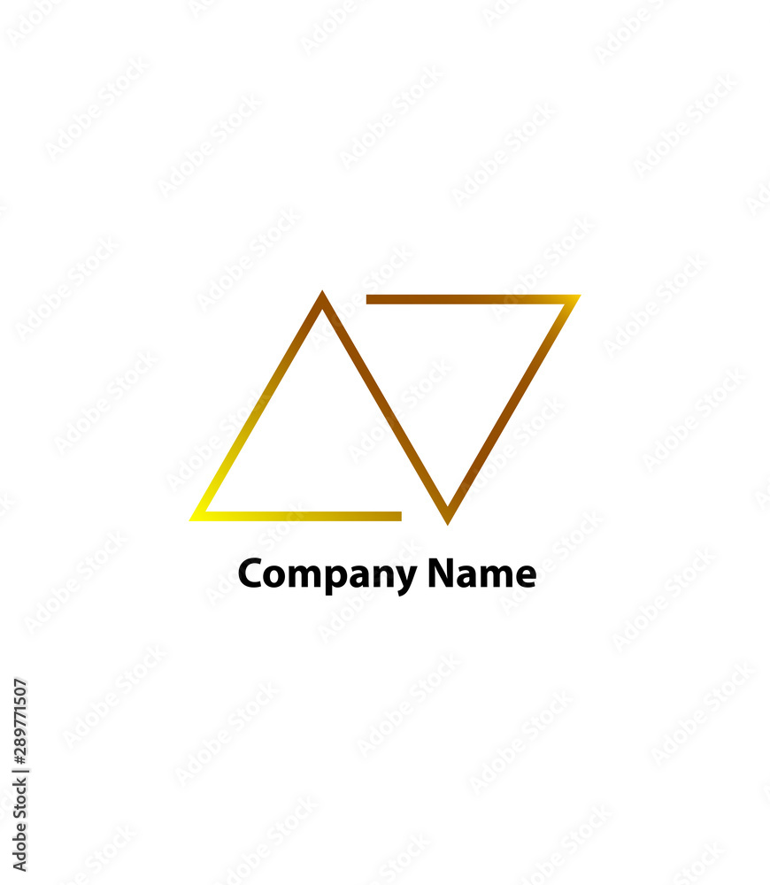 logo templates in the form of simple shapes and designs, triangles and lines logo templates in the form of simple shapes and designs, triangles and lines