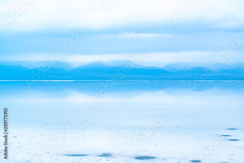 Qinghai Chaka Salt Lake, China photo