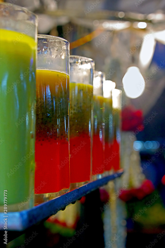Colourful Falooda Stock Photo Adobe Stock
