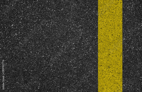 yellow line on the road texture © tusumaru