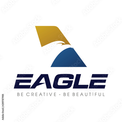 Eagle Airline Logo Vector