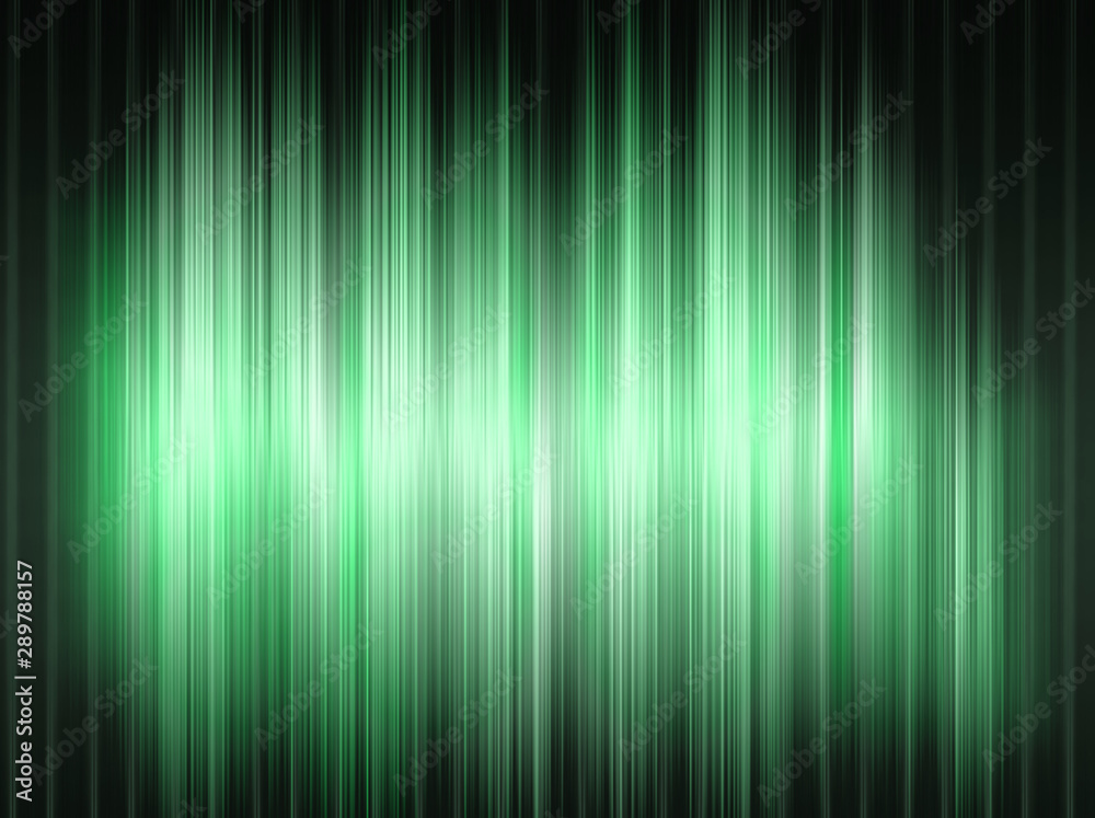 green line abstract background