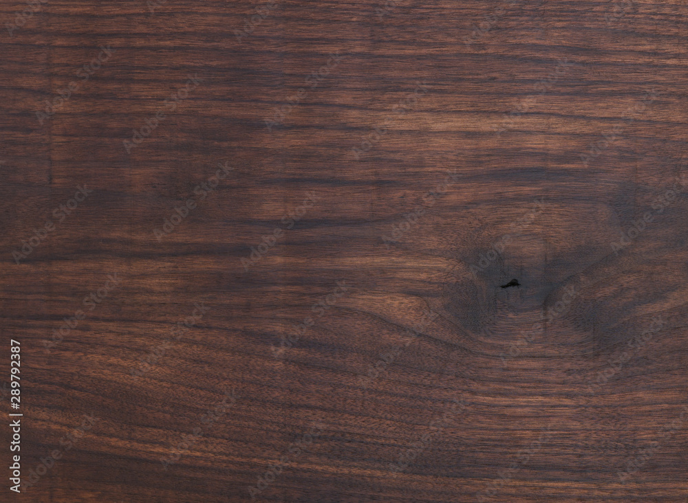 Texture of black walnut board with oil finish Texture of black walnut board with oil finish
