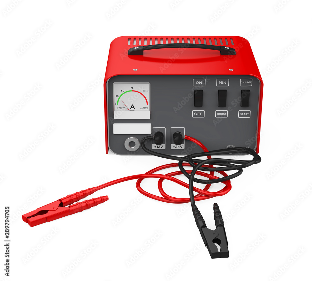 Car Jump Starter Isolated Car Jump Starter Isolated