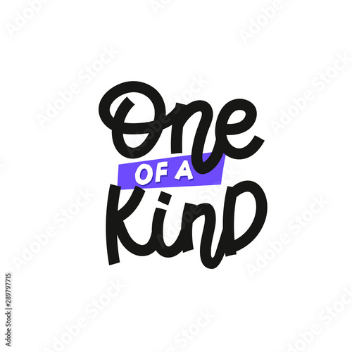 One of a kind paper cutout shirt quote lettering.