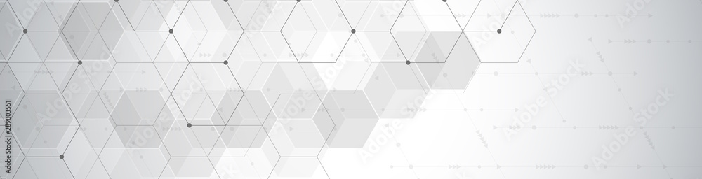Hexagons pattern. Geometric abstract background with simple hexagonal elements. Medical, technology or science design. Hexagons pattern. Geometric abstract background with simple hexagonal elements. Medical, technology or science design.