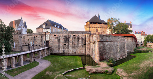Nantes - Castle of the Dukes of Brittany (Chateau des Ducs de Bretagne), France photo