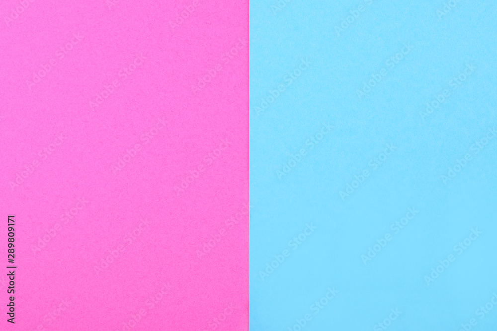 Fototapeta premium pink blue background with copy space, creative idea