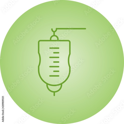 Beautiful drip vector line icon