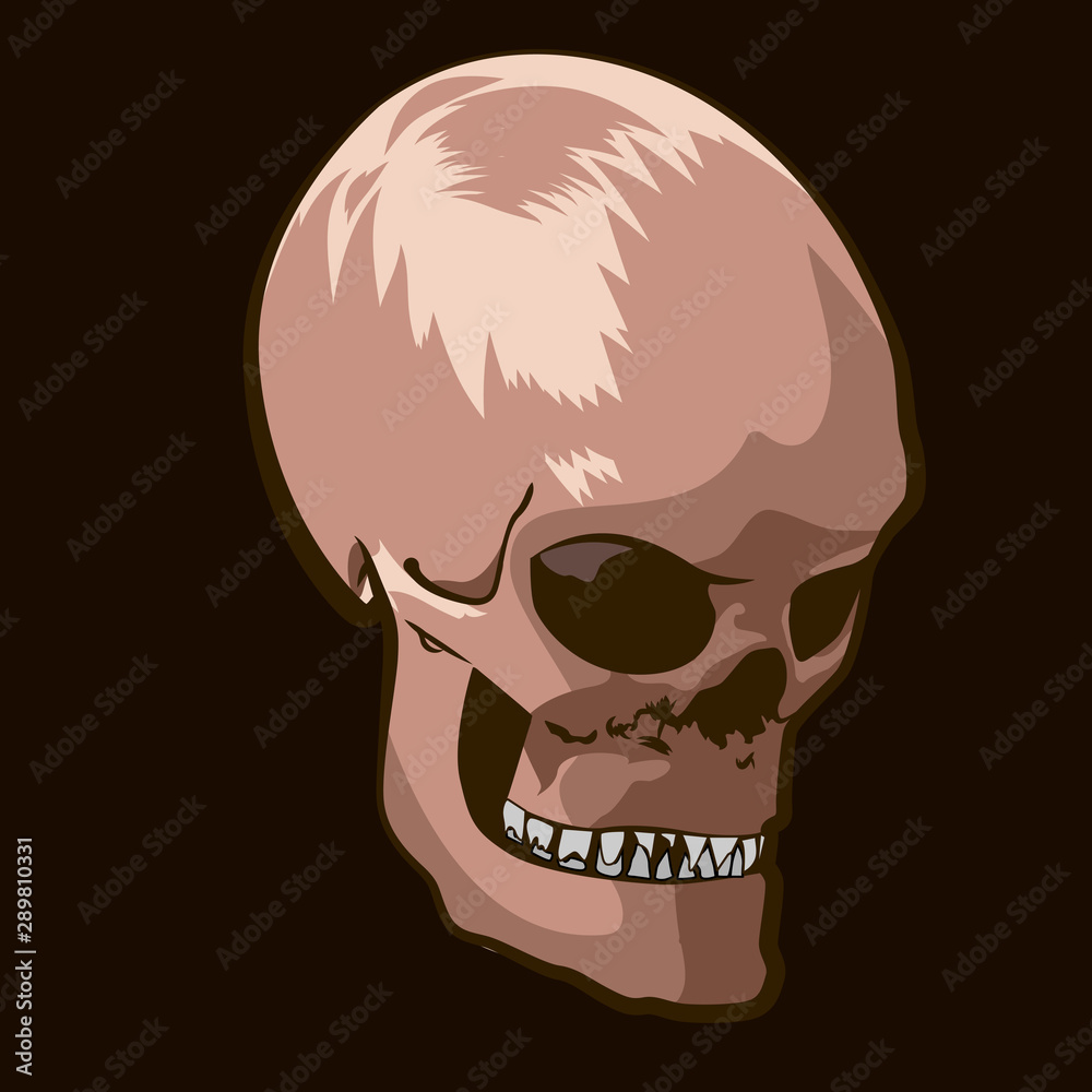 Skull for the haloween
