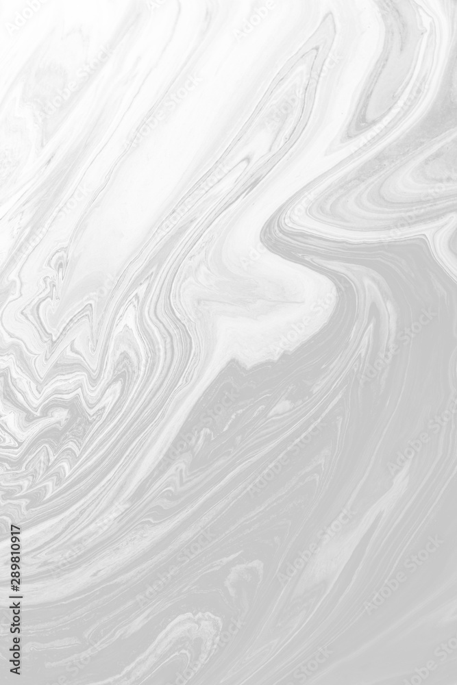 Obraz premium White Acrylic pour Liquid marble abstract surfaces Design.