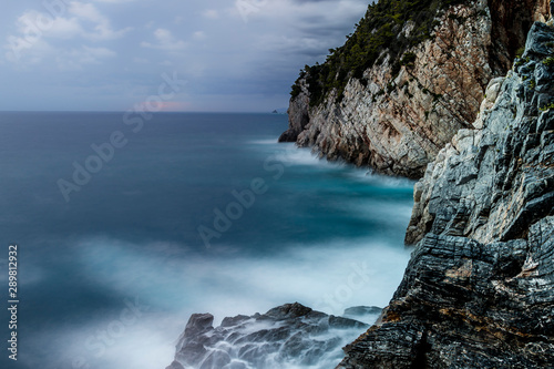 Obraz na płótnie Grotta di Byron - Portovenere, Italia w salonie