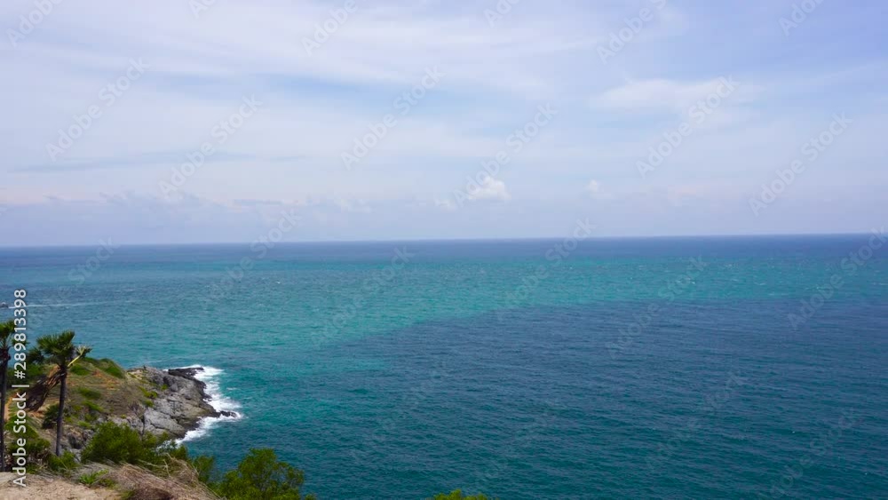 View of sea, at phuke, thailand, on 2019 View of sea, at phuke, thailand, on 2019