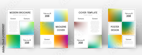 Flyer layout. Business outstanding template for Br