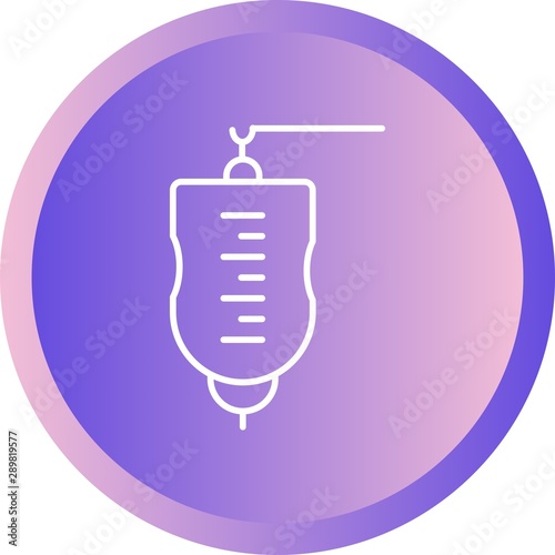 Beautiful drip vector line icon