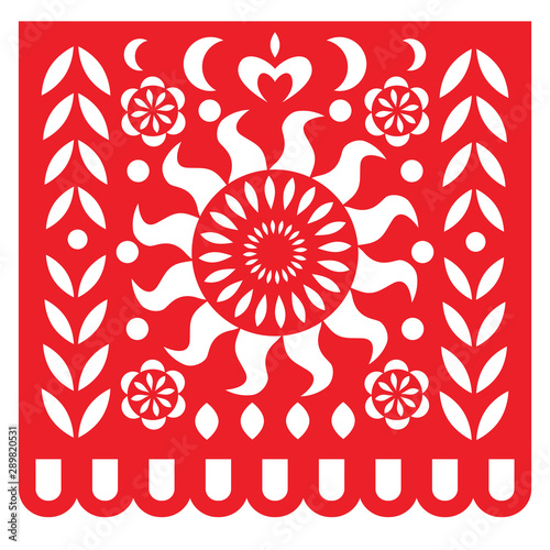 mexican paper-cut flags