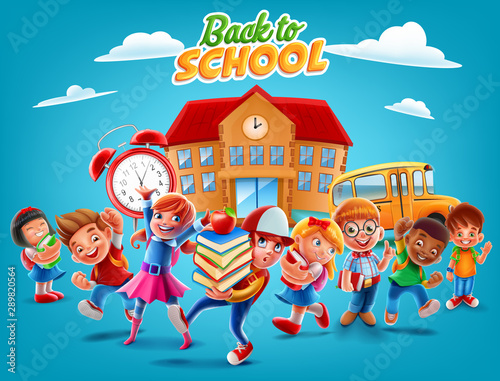 children go to school