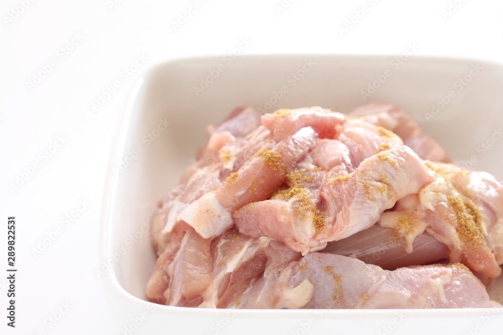 freshness chopped chicken dish