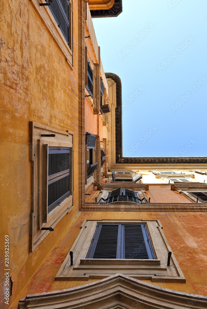 Rome, looking up - Italy Rome, looking up - Italy