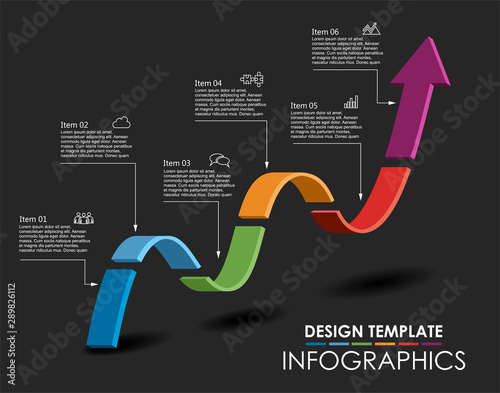 Infographic design template with place for your data. Vector illustration.