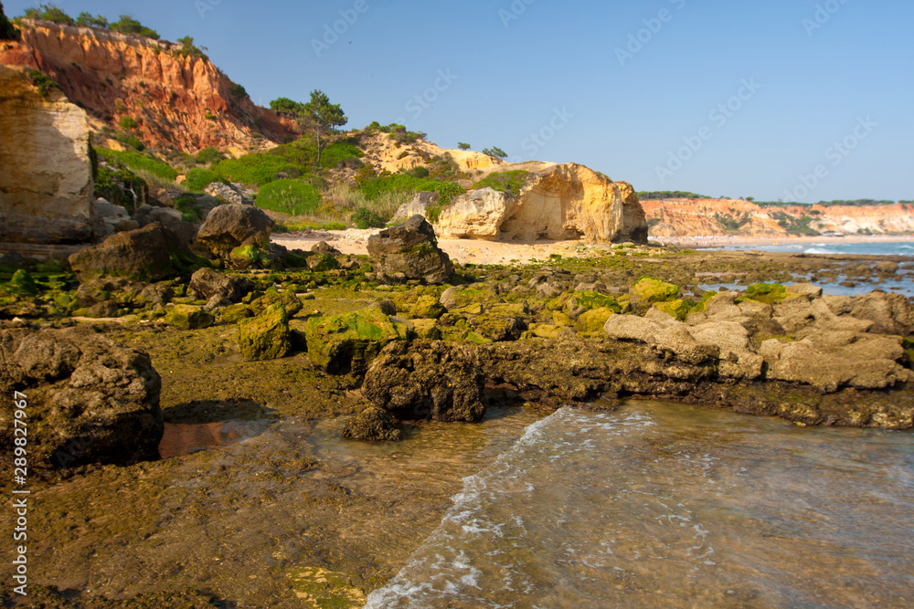 Praia de Falesia, Algarve in Portugal.