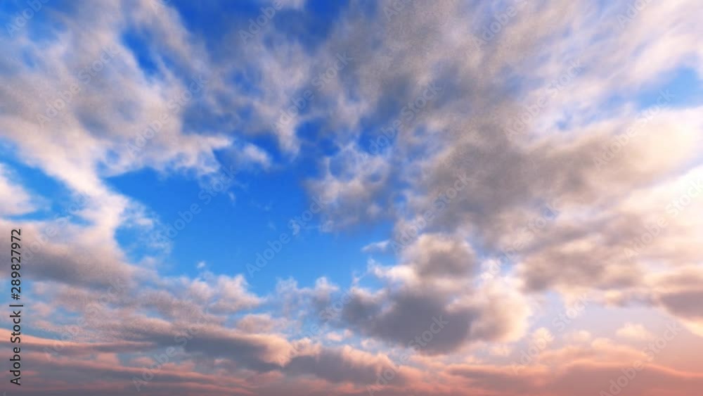 Beautiful sky with clouds. Beautiful sky with clouds.