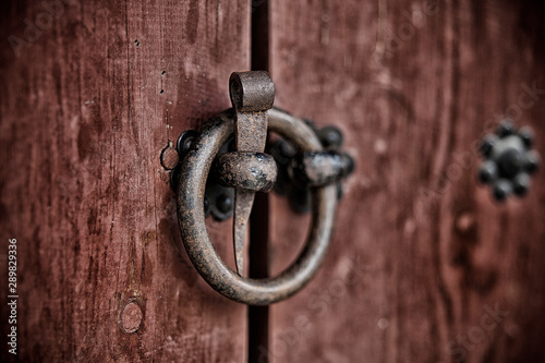 An old door knob.