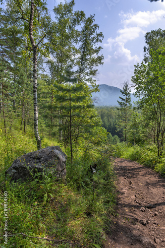 landscape in Altai mountains