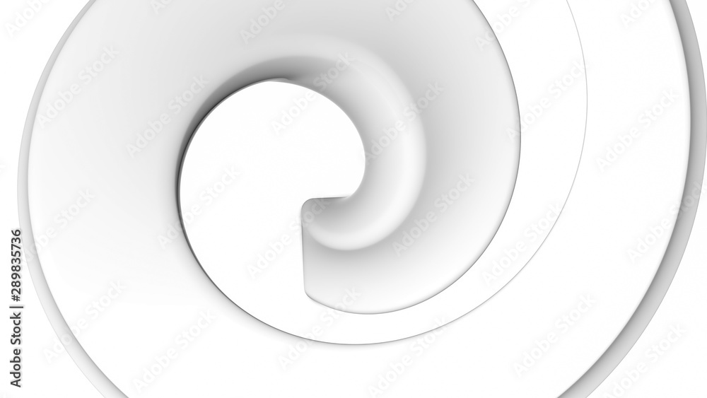 White glossy abstract three-dimensional background. 3d render. Illustration White glossy abstract three-dimensional background. 3d render. Illustration
