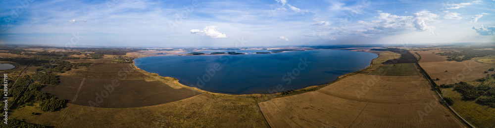 Bear lake. Dead sea Kurgan region.