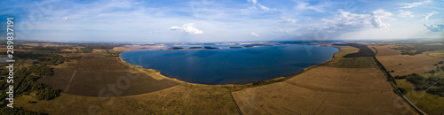 Bear lake. Dead sea Kurgan region.