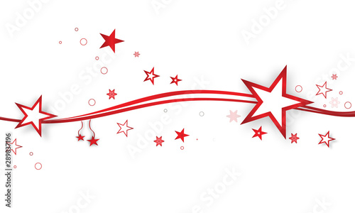 Band Banne Stern Sterne Welle Wellen Hintergrund Rot