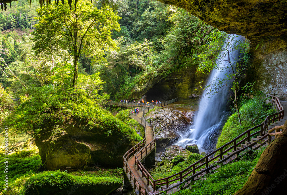 Sunglungyen Waterfall at shanlinshi, taiwan