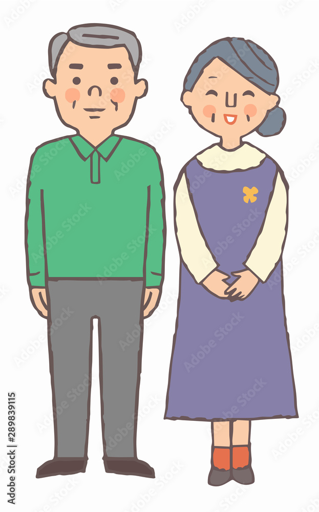 笑顔のシニア夫婦６