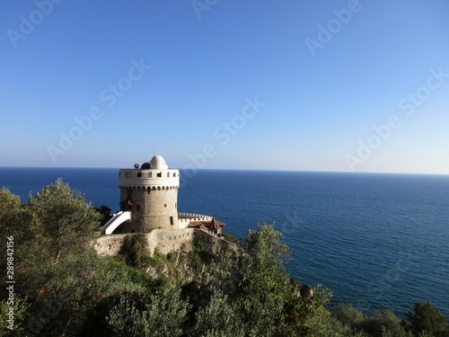 lighthouse in National Park of Circeo,  Italy © Yuliya
