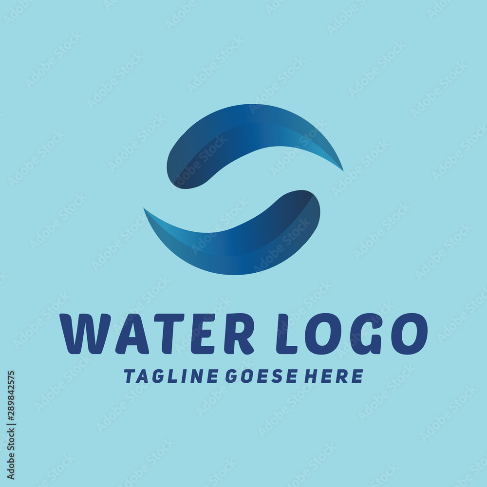Water Logo design with Mineral And Circle Emblem vector concept and Water icon. Bio Symbol. Logo for Company and Business. Water Logo design with Mineral And Circle Emblem vector concept and Water icon. Bio Symbol. Logo for Company and Business.