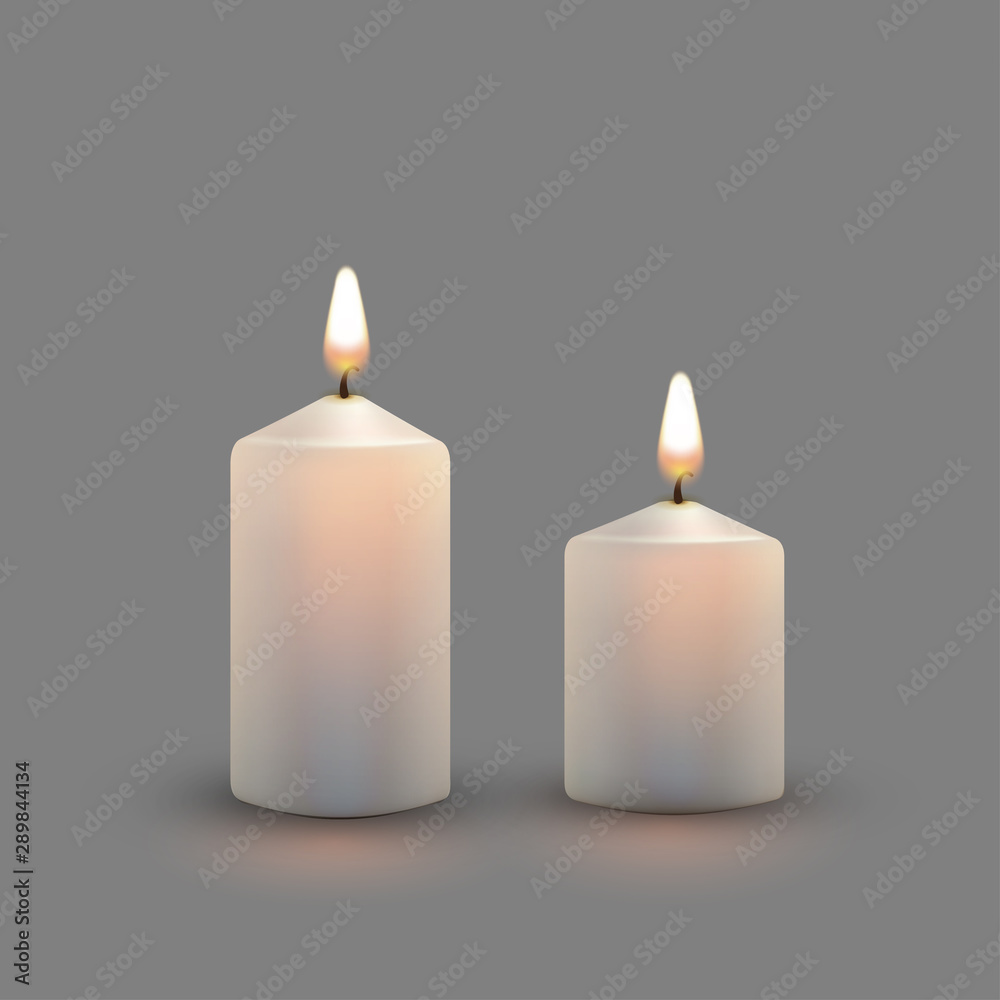 Vector Burning Candles Vector Burning Candles
