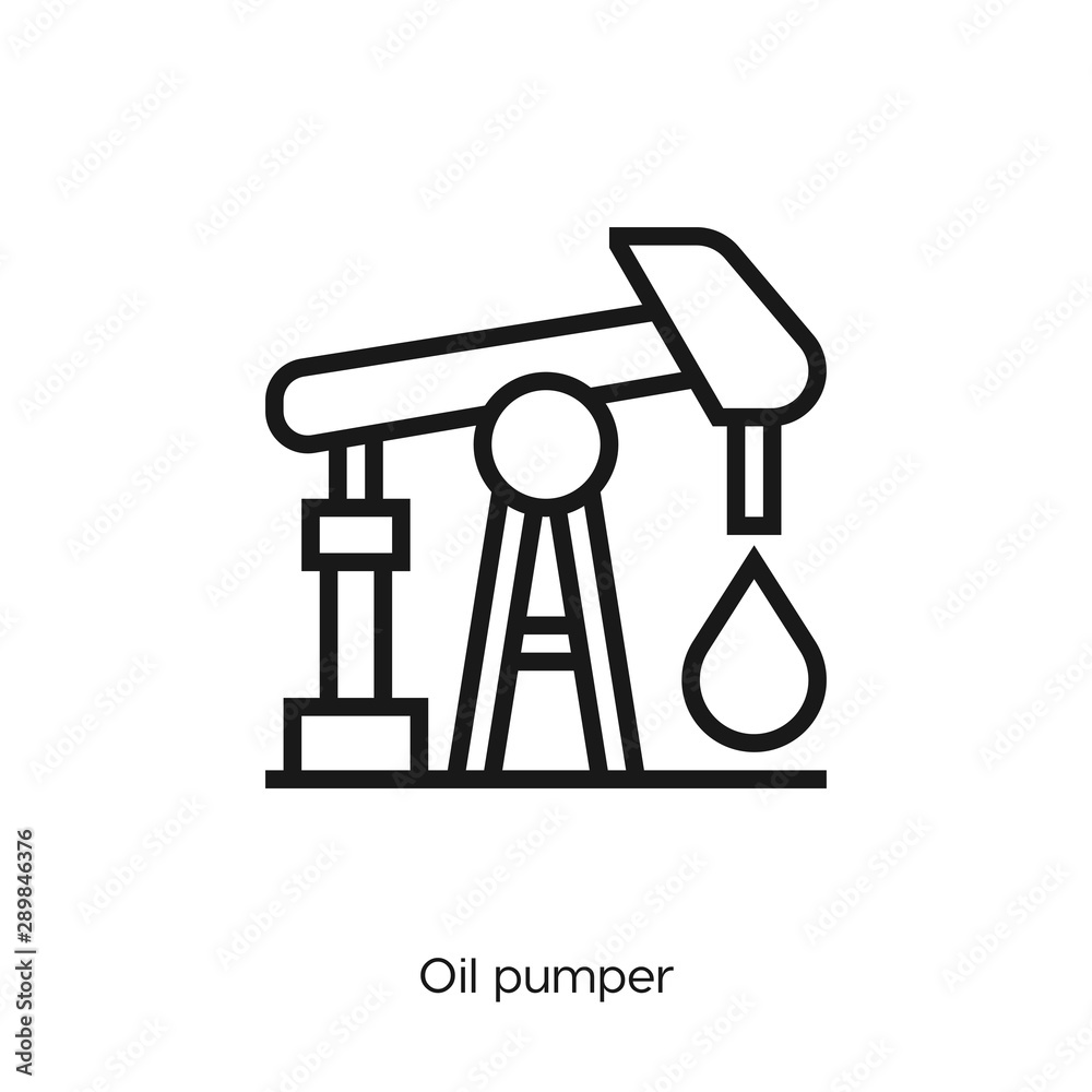 oil pumper icon vector oil pumper icon vector