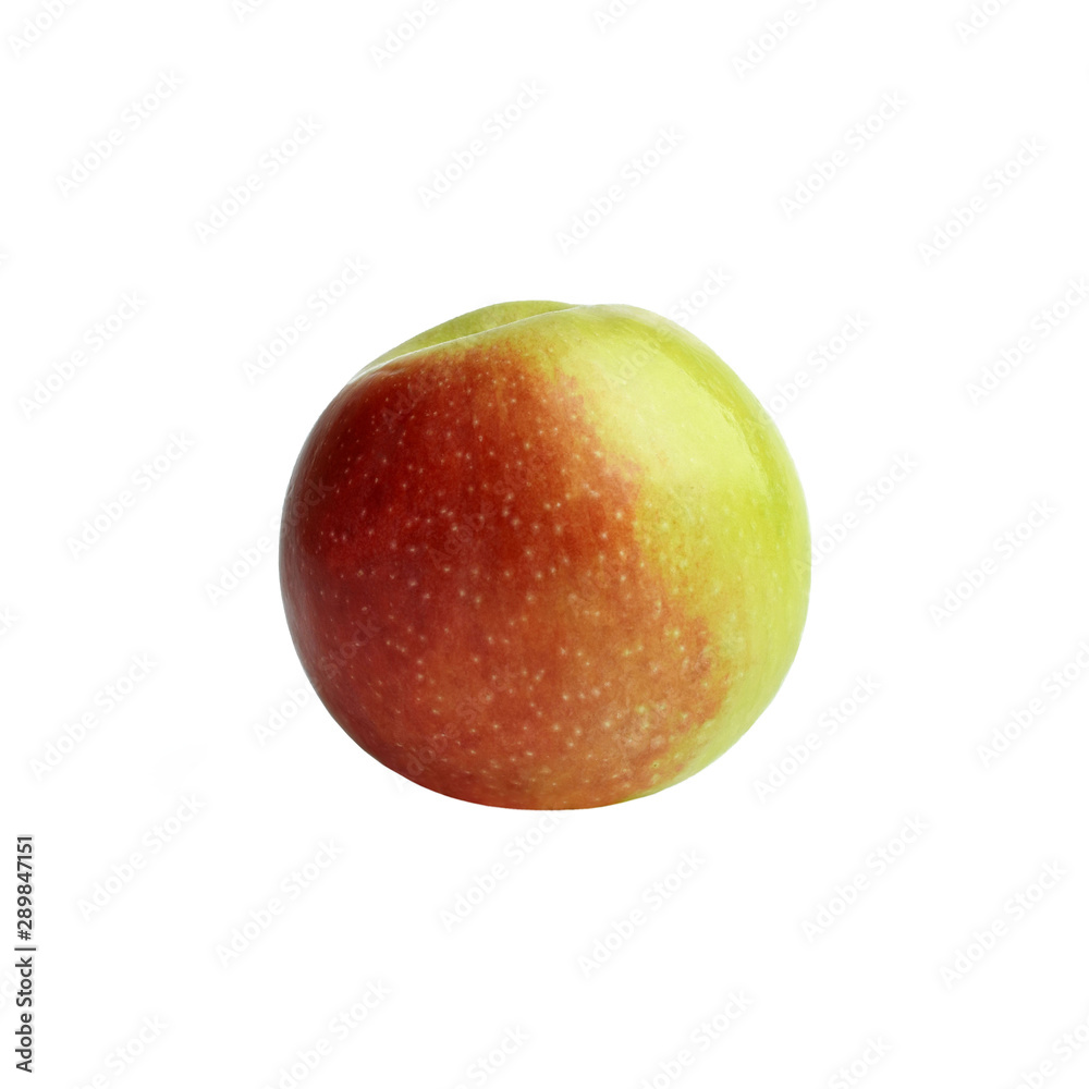 Isolated juicy ripe apple on a white background Isolated juicy ripe apple on a white background