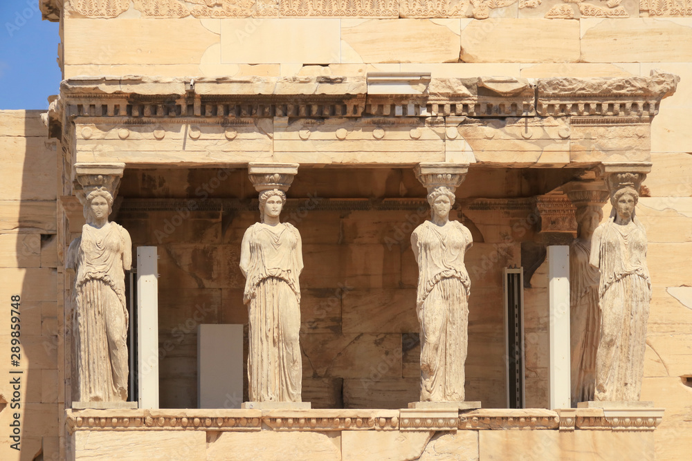 The Erechtheion - Acropolis of Athens, Greece The Erechtheion - Acropolis of Athens, Greece