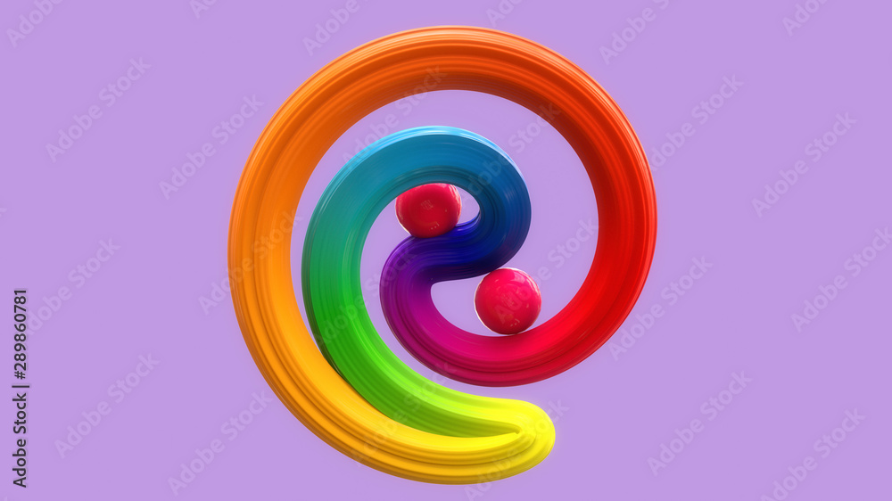 3d render. Abstract colorful background 3d render. Abstract colorful background