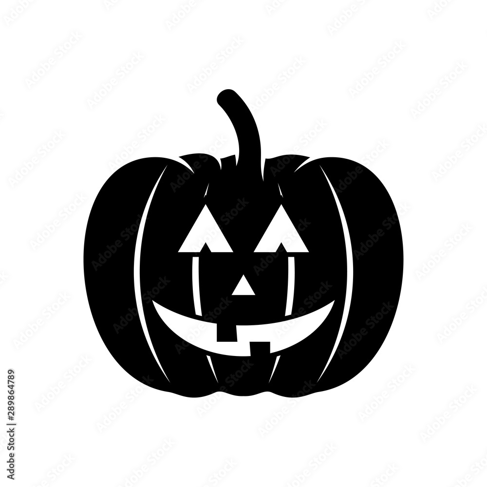 Pumpkin for Halloween Design Vector isolated. Happy Halloween Template Illustration Pumpkin for Halloween Design Vector isolated. Happy Halloween Template Illustration