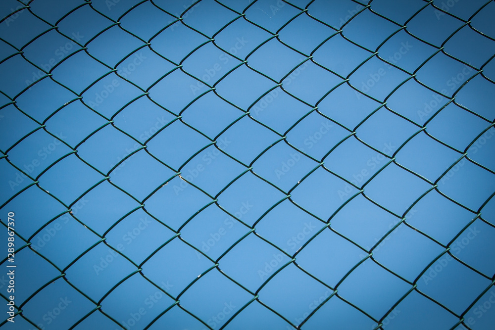 wire fence, made of mesh wire fence, made of mesh