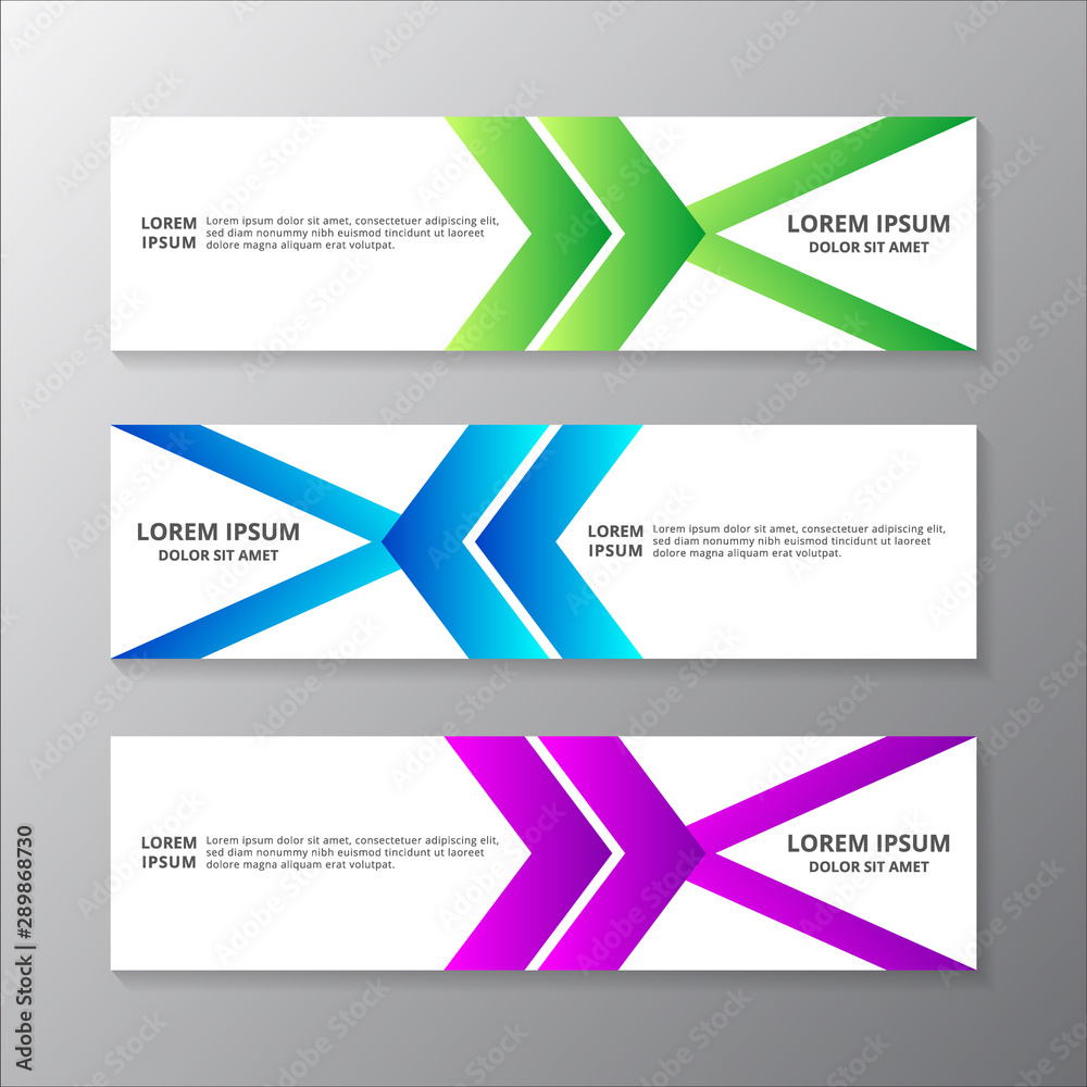 Fototapeta premium Abstract Liquid Banner Template, gradient color, modern layout web header, footer, advertising