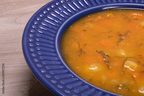 carrot soup with chicken